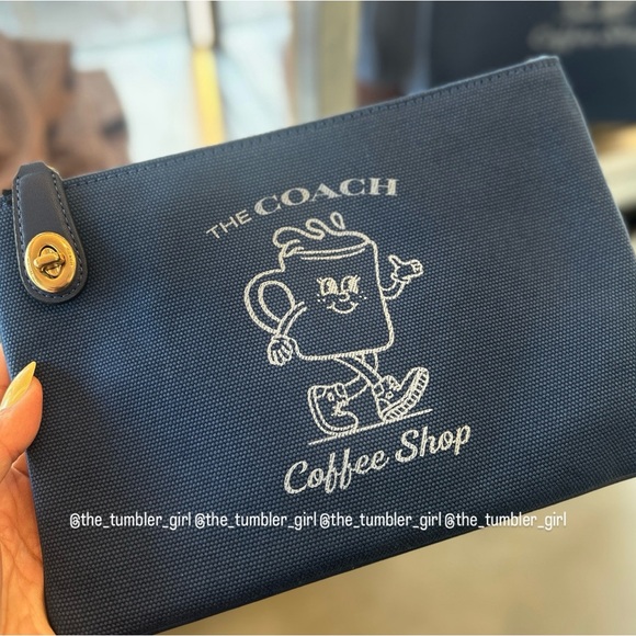 The Coach Coffee Shop Lil Miss Jo Pouch - Picture 4 of 7